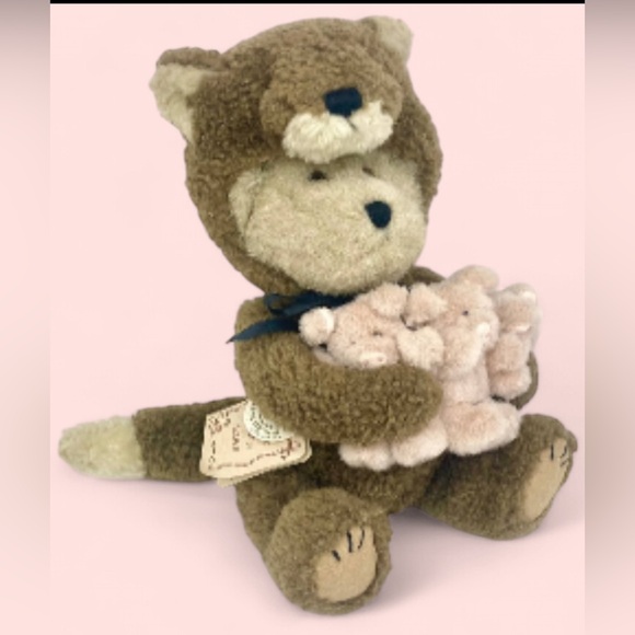 Bear Boyds Huff P Wolf 3 Little Pigs Bacon Porkchop Hamlette Beary Tales Vintage - Picture 1 of 9